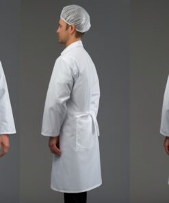 Acid Resistant Lab Coat Large Blue