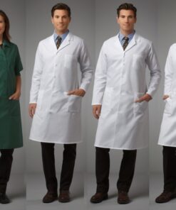 Acid Resistant Lab Coat Small Green