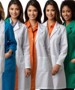 white coat fitting