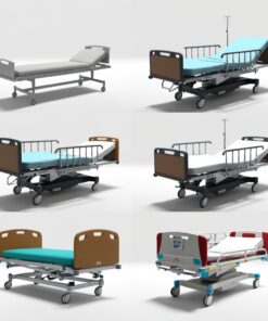 Physician's exam bed