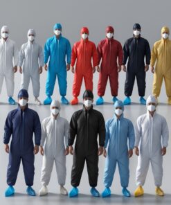 Green Reusable Coveralls (Small, Medium, Large, X Large, XX Large, XXX Large)