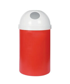 Recycle Bin with Lid - Round - Plastic - 75L - 40 (���) x 88 cm - LB051A