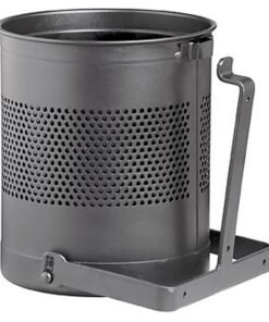 Waste Paper Bin - Wall Mounted - 250 �� x 300 (H) mm - Black - 590BL