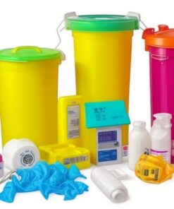 bio medical waste red bin