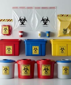white bin in hospital