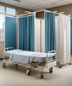 Hospital bed screens