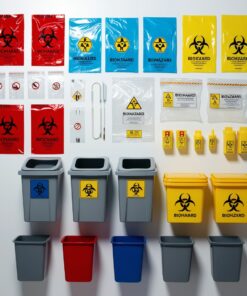 biohazard plastic bag