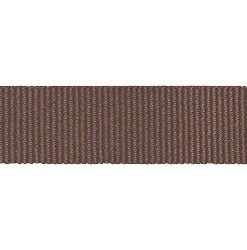 Petersham Ribbon – Solid Brown – 20mm x 20m roll