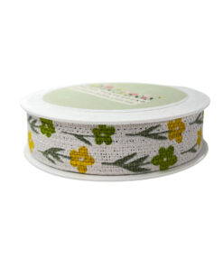 spring flowers, green daisy 15mm
