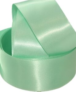 DFS Eau De Nil Mint Green (7mm) Satin Ribbon