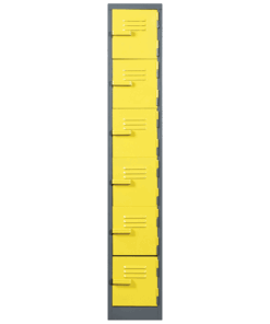 Six Tier Lockers