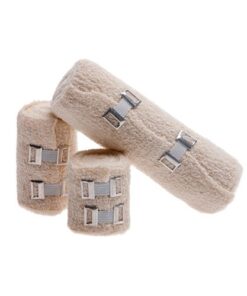 Crepe Bandage With 2 Metal Clips 150mm X 4.5m (only sold in 12’s)