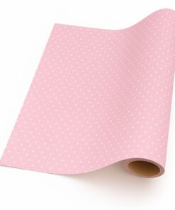 Spot – Pink with White (5m x 50cm)