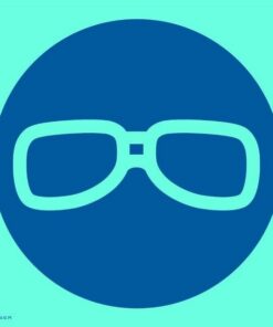 Photoluminescent Sign - Eye Protection - 190 x 190mm - SIGNPEP190