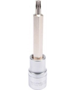 Torx Bit Socket - Male - Chrome Vanadium - 1/2" Connector - Long - T30 x 100mm - YT-04323