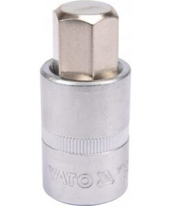 Hex Bit Socket - Chrome Vanadium - 1/2" Connector - Standard Length - HEX 17 x 50mm - YT-04388
