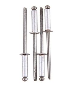 Rivets - Aluminium - 3.2 x 10mm - Pack of 100 - TOOR1652