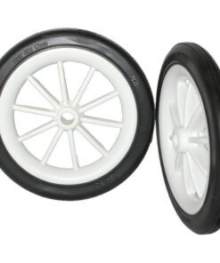 Plastic Spoked Wheels - Polypropylene - 240mm ? - (MOQ 250) - RATB240