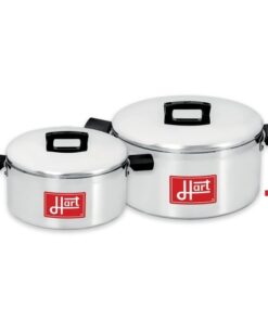 Pots with Lids - Combination - 4 Piece - Hart J7 - Aluminium - 175mm - 225mm Pots - 700076