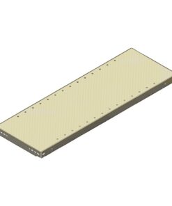 Bolted Shelving Steel Shelf - Uni-Angle - Painted - 91.4 x 30.5 cm