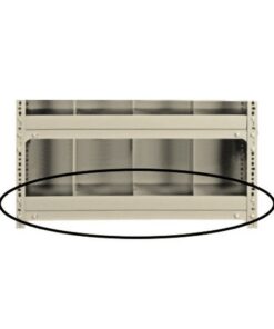 Bolted Shelving Steel Bin Front - Kick Plate - Uni-Angle - 914 x 100mm - Painted