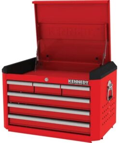 Kennedy Steel Tool Chest - 6 Drawers - 350kg Capacity - 45.4 x 70.6 x 46.1 cm