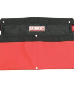 Kennedy Tool Belt - Polyester - 2 Pockets - Read & Black - 29 x 52 cm