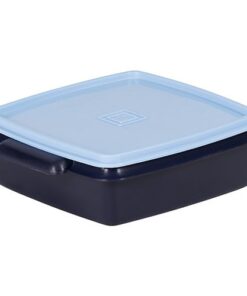 1 Litre Square Lunch Box – Assorted Colours