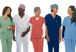 Doctors scrub