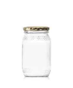 Consol Glass Round Honey Jar 352ml