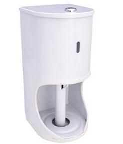 Toilet Roll Holder TR2 – White steel