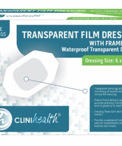 Dressing Transparent Film Frame Style 6 x 7cm – 50S