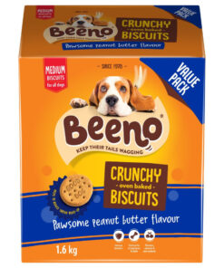 Beeno Dog Biscuits Value Pack Peanut Butter M 1.6K
