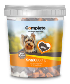 Complete Snax Bones & Hearts Bites Semi Moist 600G