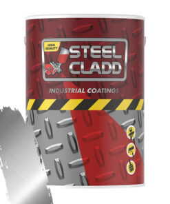 Steel Cladd Enamel Brilliant Aluminium 5L
