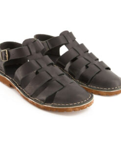 Bata Safari Mens Sandal Close Toe Black Size 10