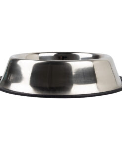 Dog Bowl S/Steel Non Tip Anti Skid 26Cm / 765Ml
