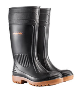 Wayne Gumboot Egoli Stc Knee L Blk/T Size 12