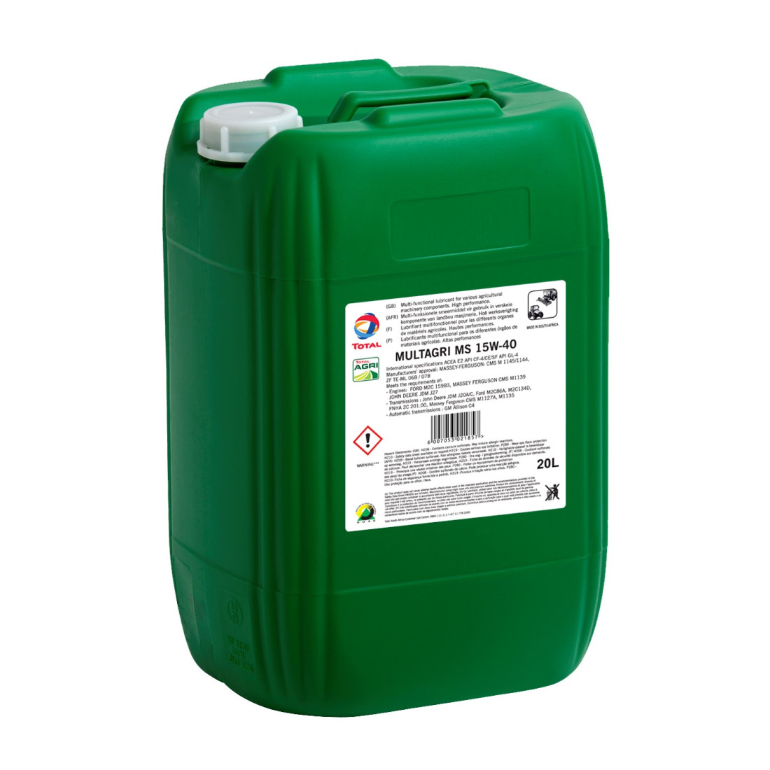 Multagri Ms 15W-40 | 20L Drum