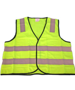 Vest Day Glow Lime Lrg
