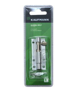Kaufmann Barrel Bolt 50Mm Chr Plated Straight