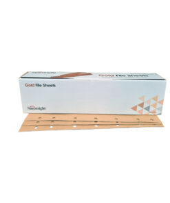 17611 14 Hole Velcro File Gold Sheet 70Mm X 420Mm (220) - 100Pc