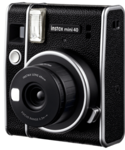 Instax Cam Mini 40 Kit3 Black (Cam, 1 Film, Case)