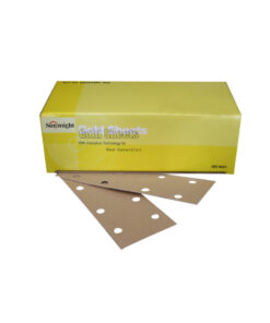 64916 Sunmight 8 Hole Velcro File Gold Sheet 70Mm X 198Mm (400) - 100Pc
