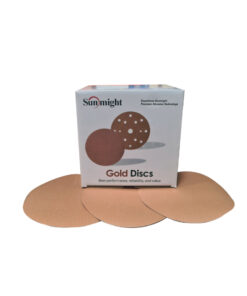 43510 Sunmight Velcro Gold Disc No Hole 75Mm (180) - 50Pc