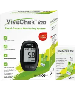 ⁠Vivachek Glucose Meter + Strips