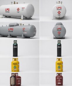 Oxygen medical tank