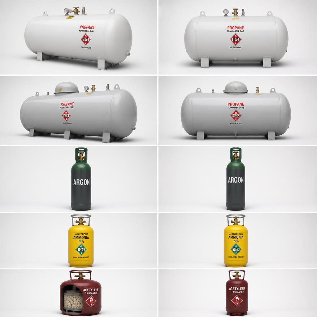48kg gas cylinder for sale